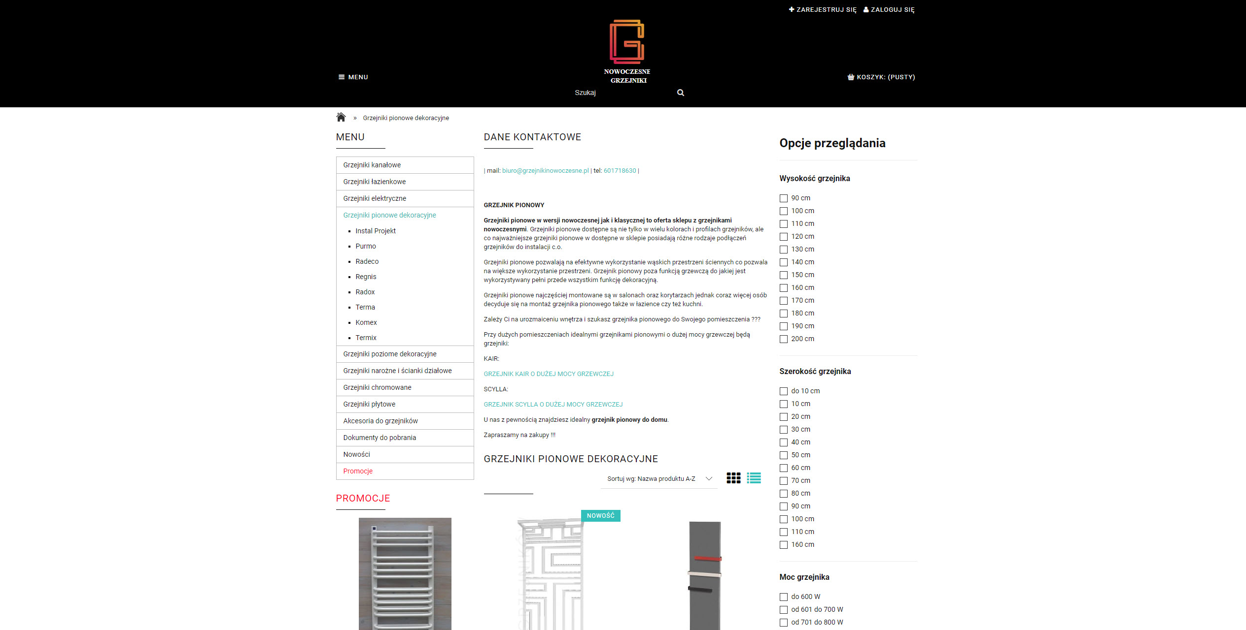 Na co zwrócić uwagę przy wyborze grzejnika pionowego dekoracyjnego? Najważniejsze parametry techniczne i wizualne